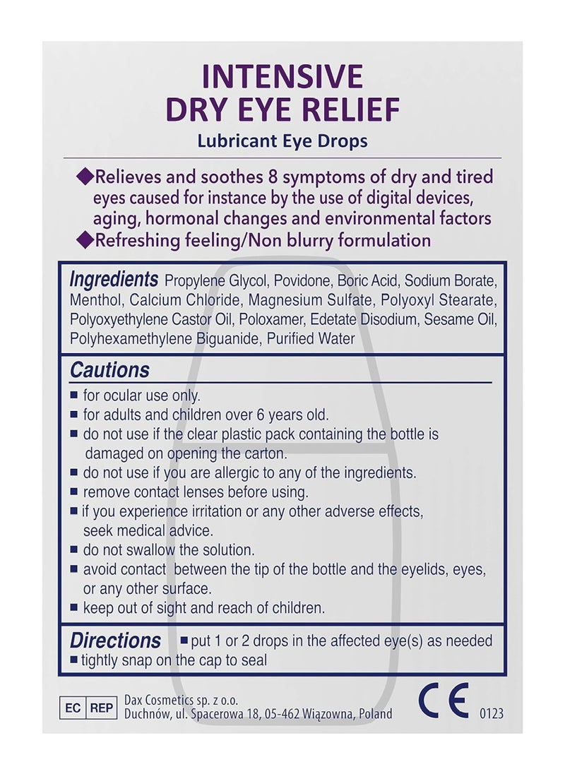 Rohto Dry Aid Intensive Eye Drops  - Image 4