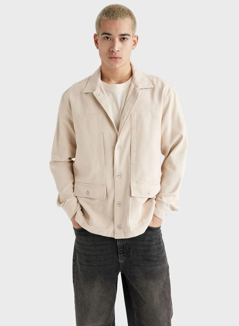 DeFacto Man Relax Fit Long Sleeve Shirt