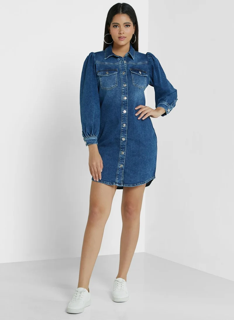 ONLY Denim Shirt Dress