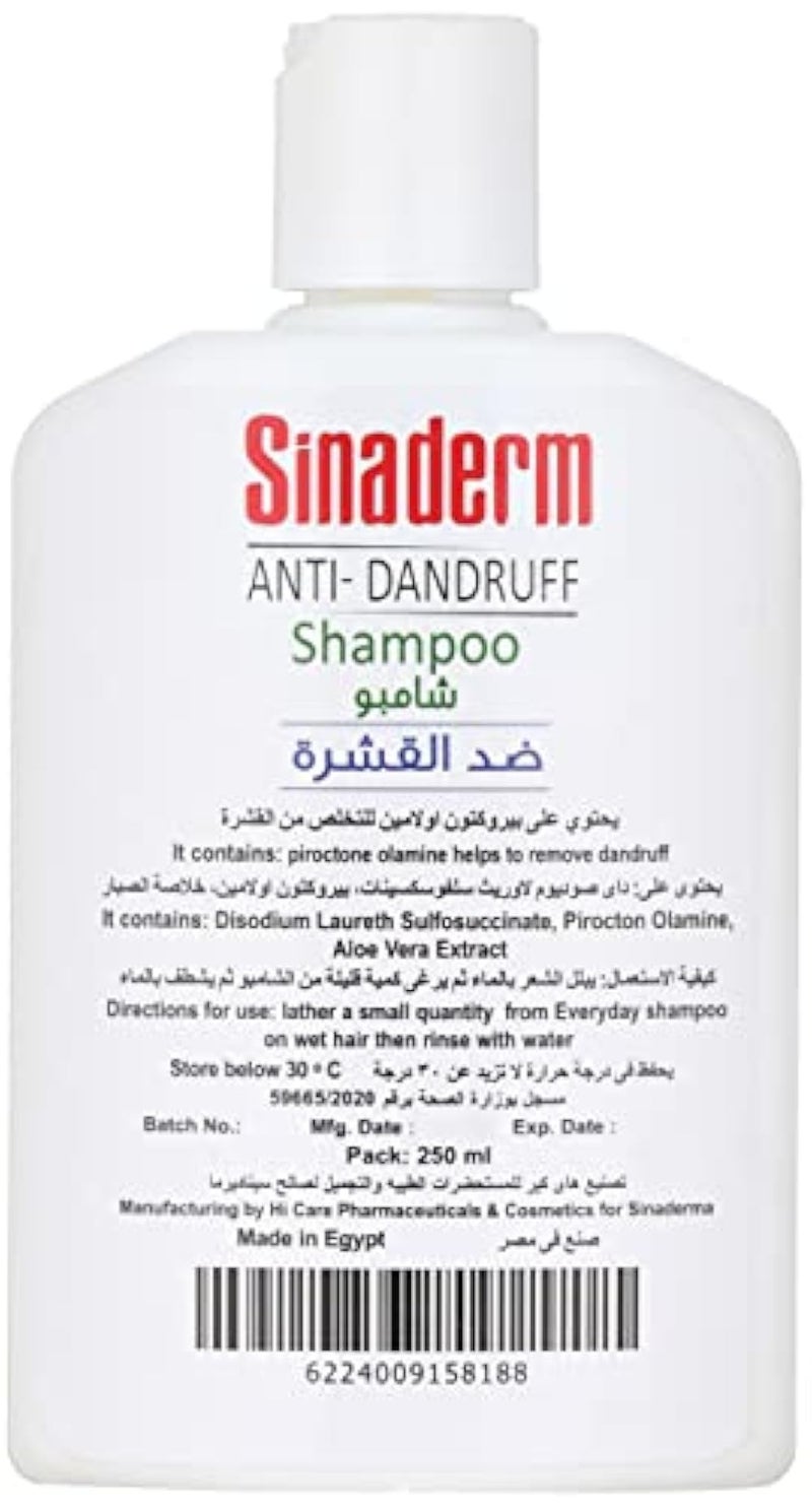 Sinaderm anti-dandruff shampoo - Image 2