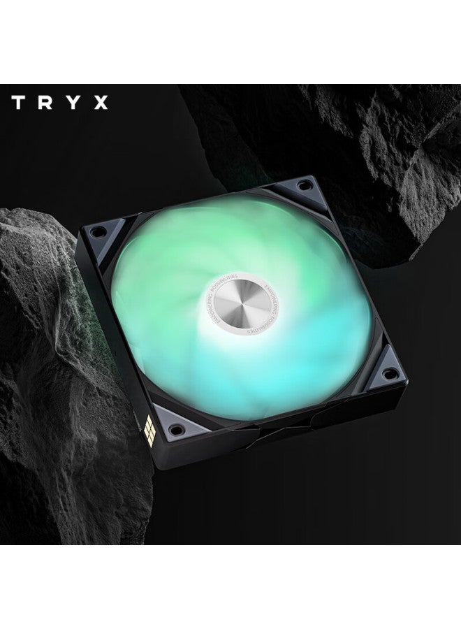 Tryx Rota Dark Star Sl Argb 120 Fan Triple Pack Black - Image 1