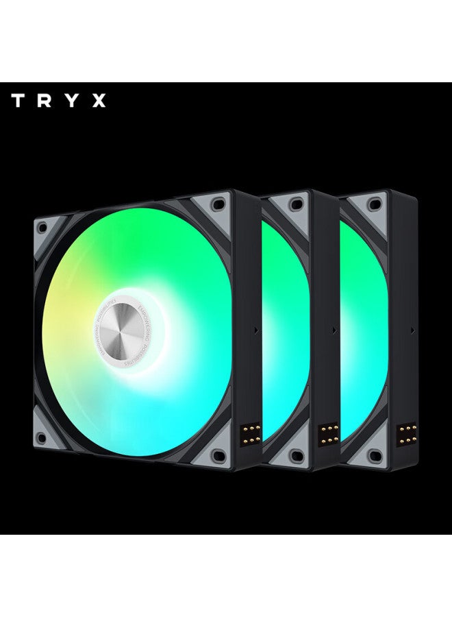 Tryx Rota Dark Star Sl Argb 120 Fan Triple Pack Black - Image 5