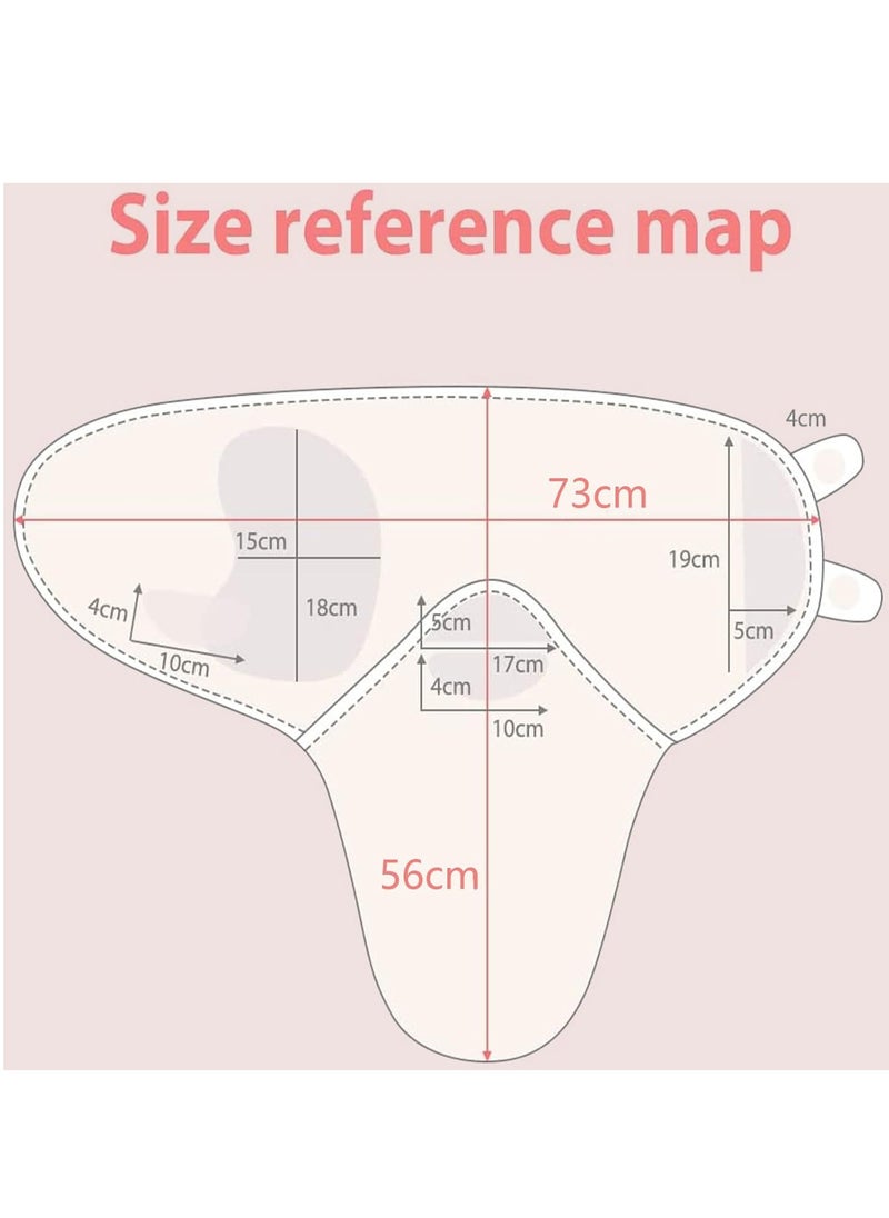 Bebiland 2Pcs Baby Swaddle Wrap, 0-3 Months, 100% Breathable Cotton Swaddlers Sleep Sack with Adjustable Wings for Baby Boys and Baby Girls, Gray -White  - Image 2