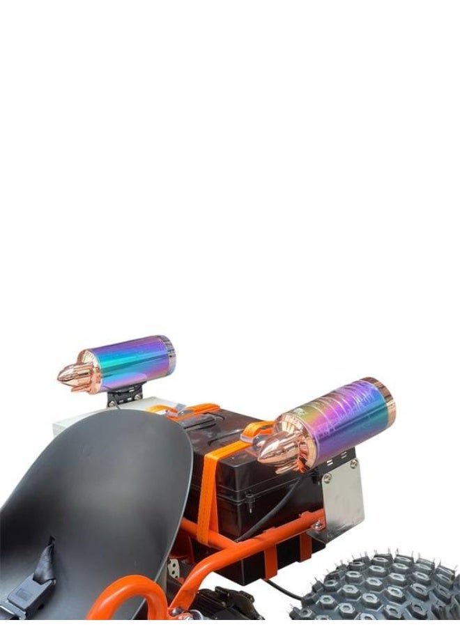 كارتينج كراش الكهربائية القوية جداً كفرات عريضة - Image 4