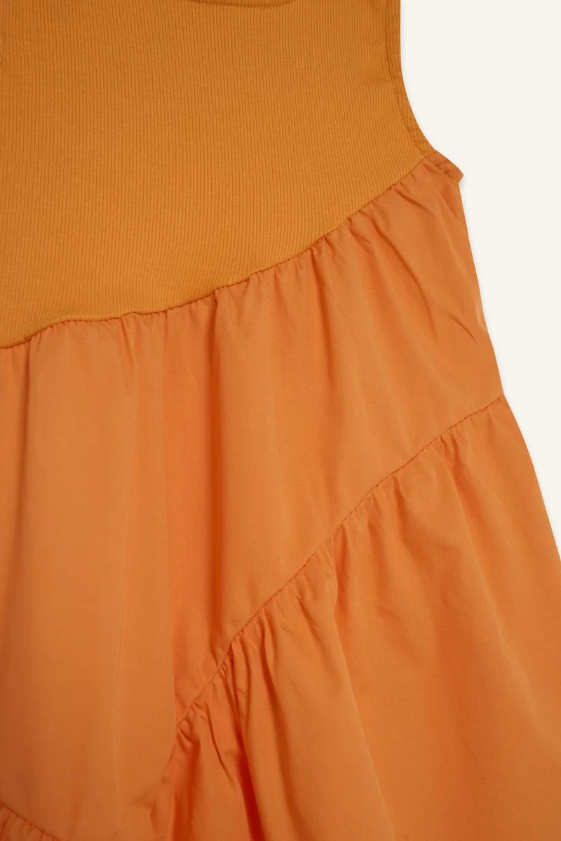 ديفاكتو Girl Regular Fit Sleeveless Woven Dress
