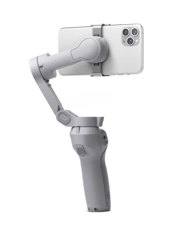 Dji World منصة جوال دجيانج السحابية OM4SE مثبت فيديو بلوق قابل للطي مع امتصاص الصدمات - أبيض - Image 3