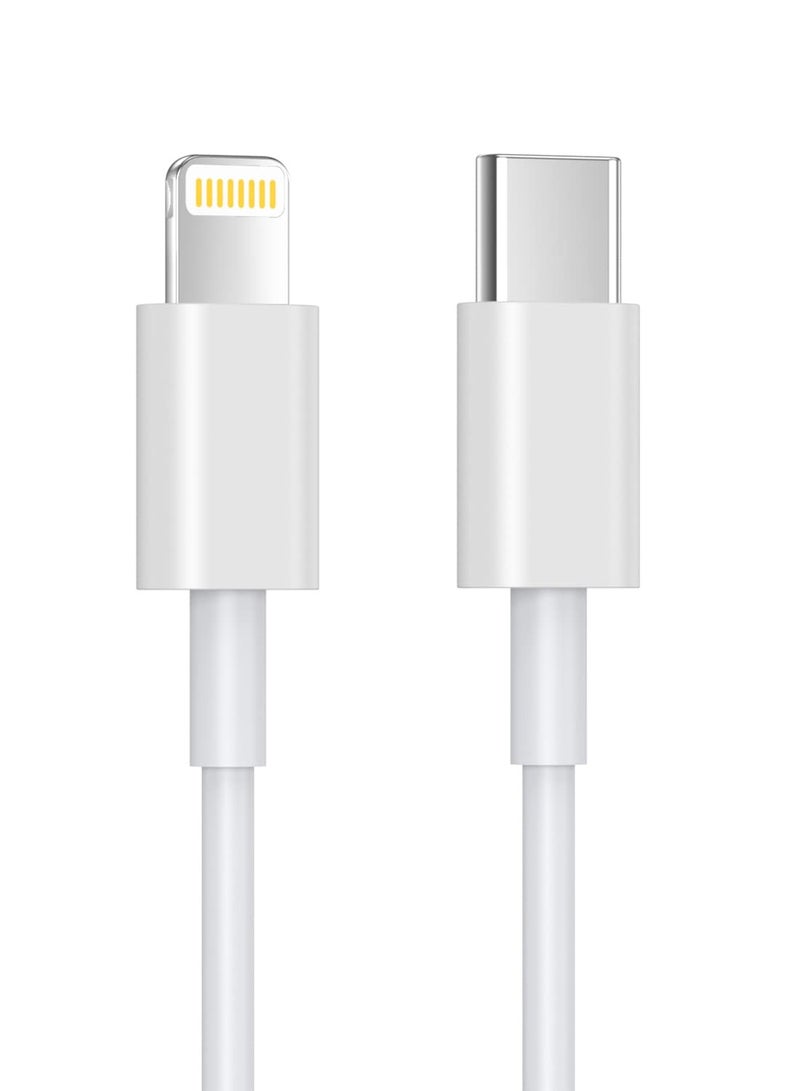 AMROAH 1M 30W Data USB C to Lightning Cable Fast Charging, Power Delivery iPhone Charging Cable Type C Nylon Braided Cord Compatible iPhone 14 13 12 11 10 X Xs Pro Max iPad - Image 1