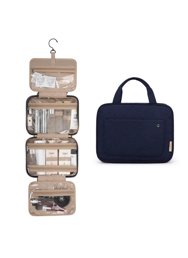 BAGSMART BAGSMART Blue The Space Saver Bonchemin Hanging Toiletry Bag