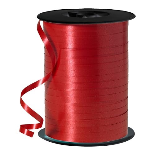GIFTEXPRESS 500 Yards Red Curling RibbonBalloon RibbonBalloon StringsGift Wrapping RibbonsHoliday Gift Mothers Day Supplies - Image 2