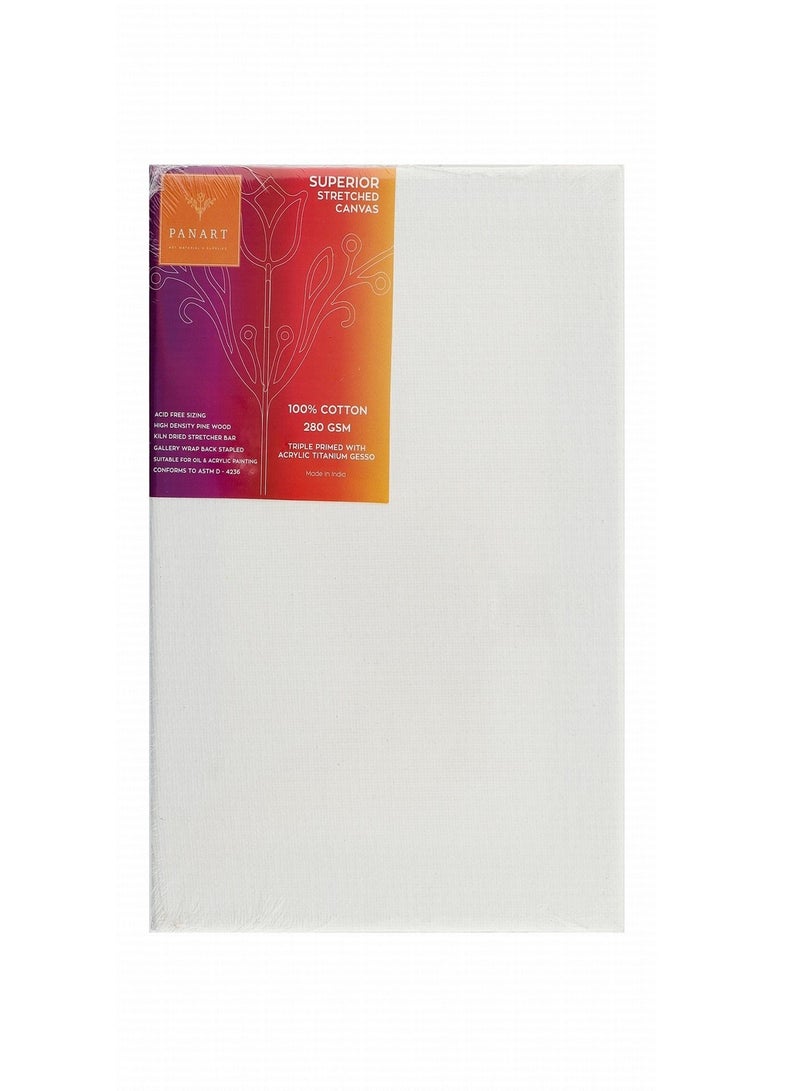 Panart قماش قطن مشدود بحجم 18x24 سم - Image 1