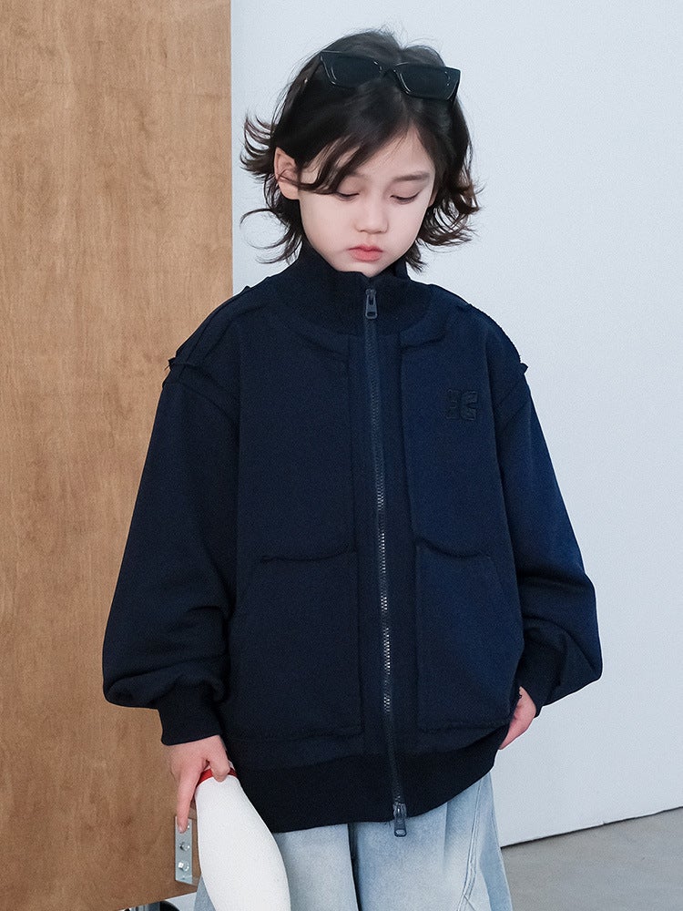 Boys' Jacket, Style, 2026 New Model, Children'S Spring Knit Top, Big Kids' Spring Clothes, Stylish And Trendy - Image 3