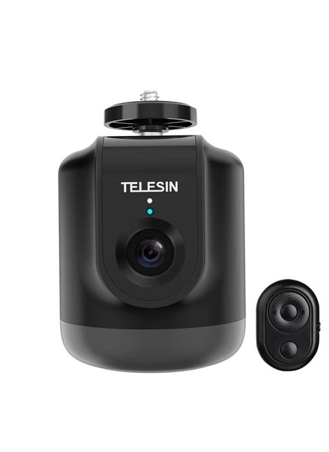 TELESIN TE-GPYT-001 360 Degree Intelligent Follow Gimbal Tracking Camera AI Face Recognition(Black)