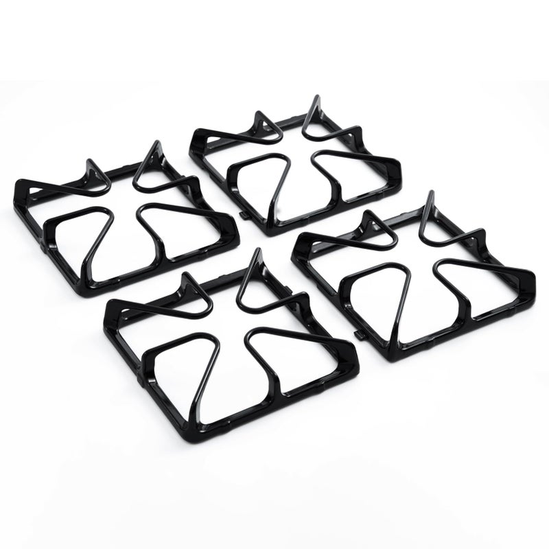 Allstare قطع غيار شبك استبدال WB31K10034 لفرن GE أجزاء موقد الغاز جنرال إلكتريك مجموعة شبك سطح الموقد حديد زهر 4 عبوات