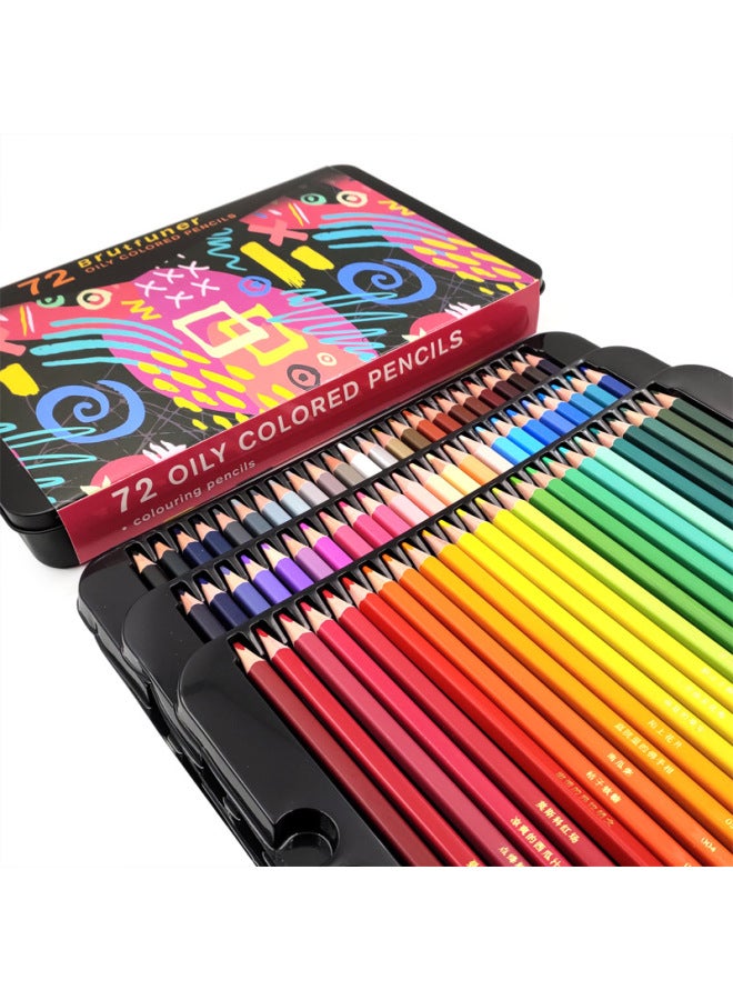 Brutfuner Color Color Pencil 120 Color Lead 180 Color Oil Color Pencil Graffiti Color Pen - Image 1