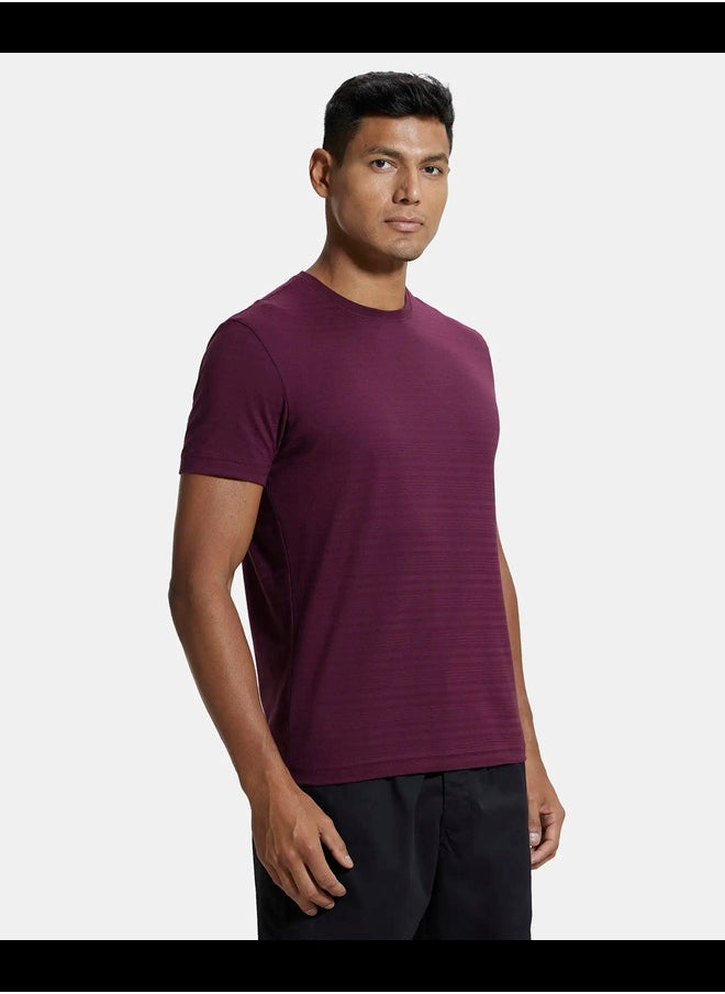 JOCKEY - Jockey IM21 Men's Super Combed Supima Cotton Solid Round Neck Half Sleeve T-Shirt - Image 1