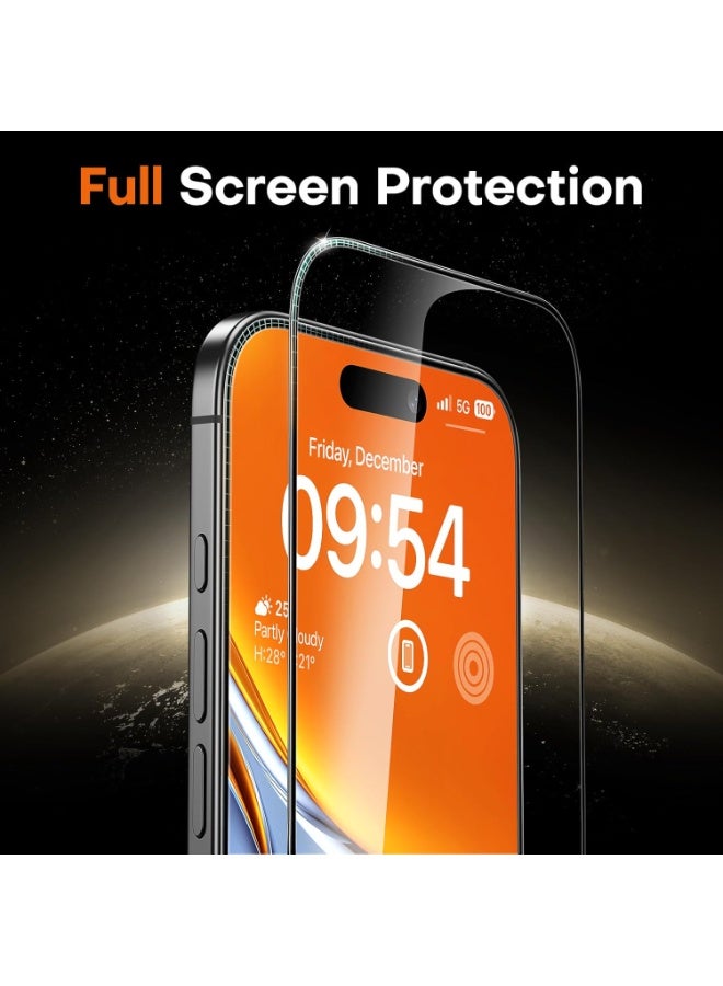 iPhone 17 Air Tempered Glass Premium 9H Hardness Glass For iPhone 17 Air Anti-Scratch Dustproof Anti-Static Bubble-Free Glass For iPhone 17 Air 6.5-inch - Image 3