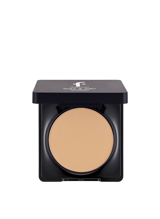 flormar Wet & Dry Compact Powder 009 Honey - Image 1
