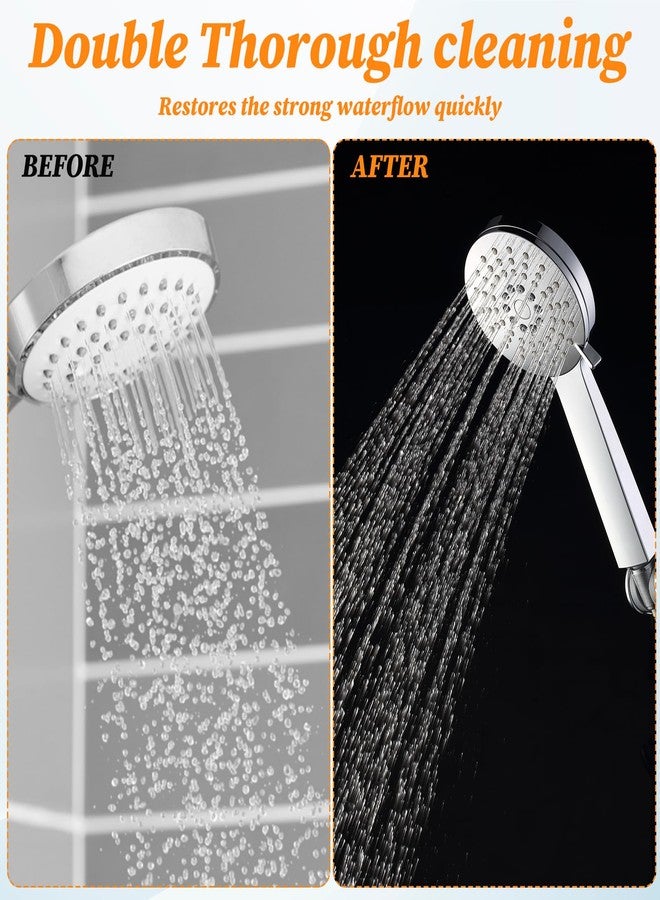 Quilax 40 Pcs Shower Head Cleaner Tool Set, 30 Pcs Shower Head Cleaning Brush, and 10 Unclogging Pins with Storage Boxes, Cleaner Picks for Small Hole Anti-Clogging Nozzle Household Bathroom Kitchen - Image 5