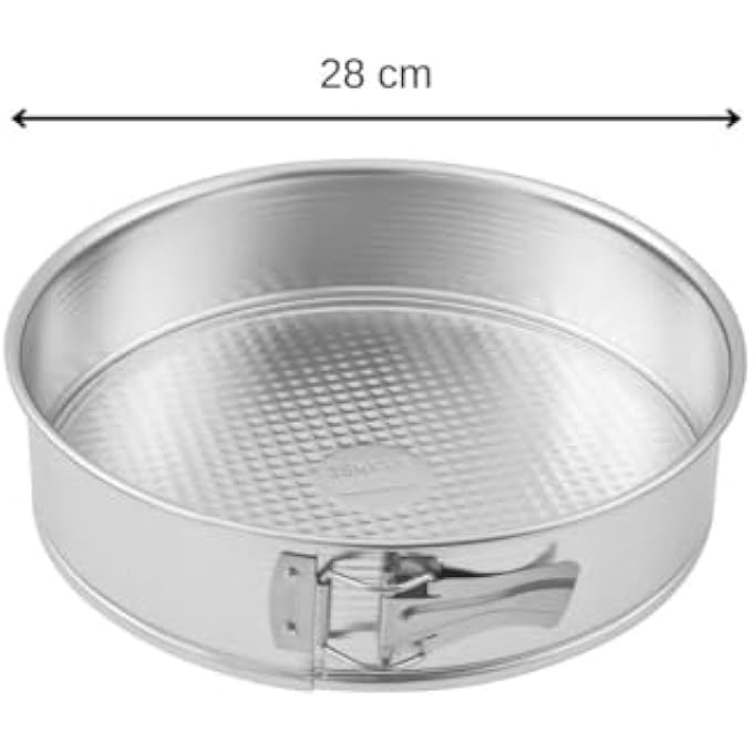 Zenker 6804 Springform Cake Tin with 1 Base 28 cm Tin Plate - Image 3