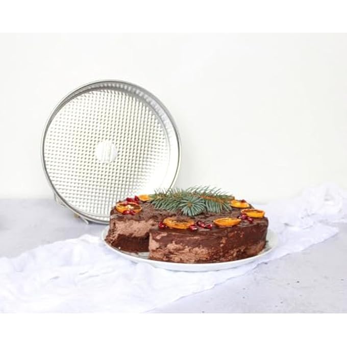 Zenker 6804 Springform Cake Tin with 1 Base 28 cm Tin Plate - Image 2