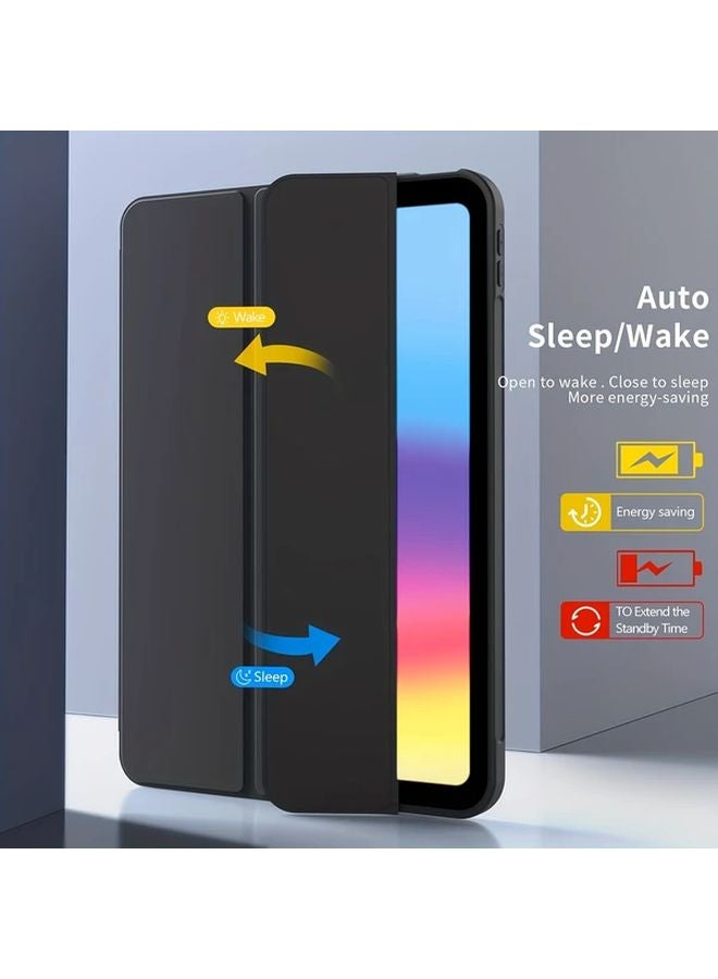 Pink iPad Air 4 5 6 7 Case 10 9 11 Inch Lightweight Foldable Stand Auto Sleep Wake Protective Cover - Image 3