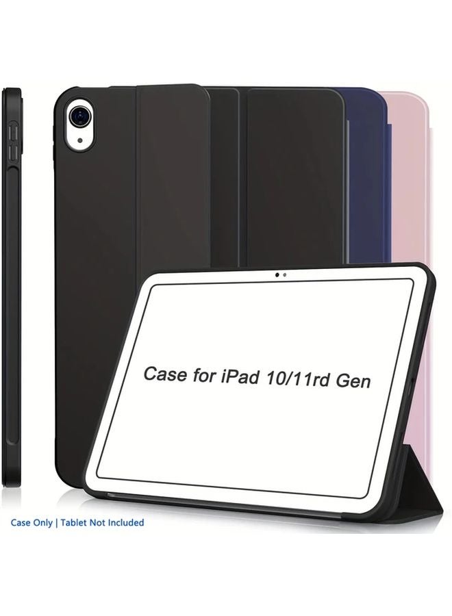 Pink iPad Air 4 5 6 7 Case 10 9 11 Inch Lightweight Foldable Stand Auto Sleep Wake Protective Cover - Image 1