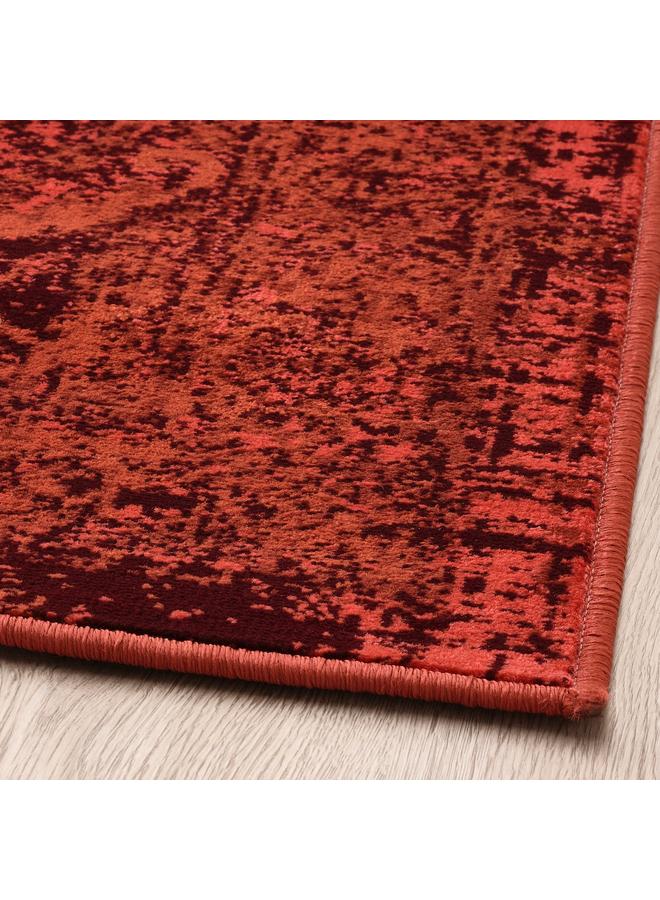 Green Tiger Rug, low pile, red, 133x195 cm - Image 2