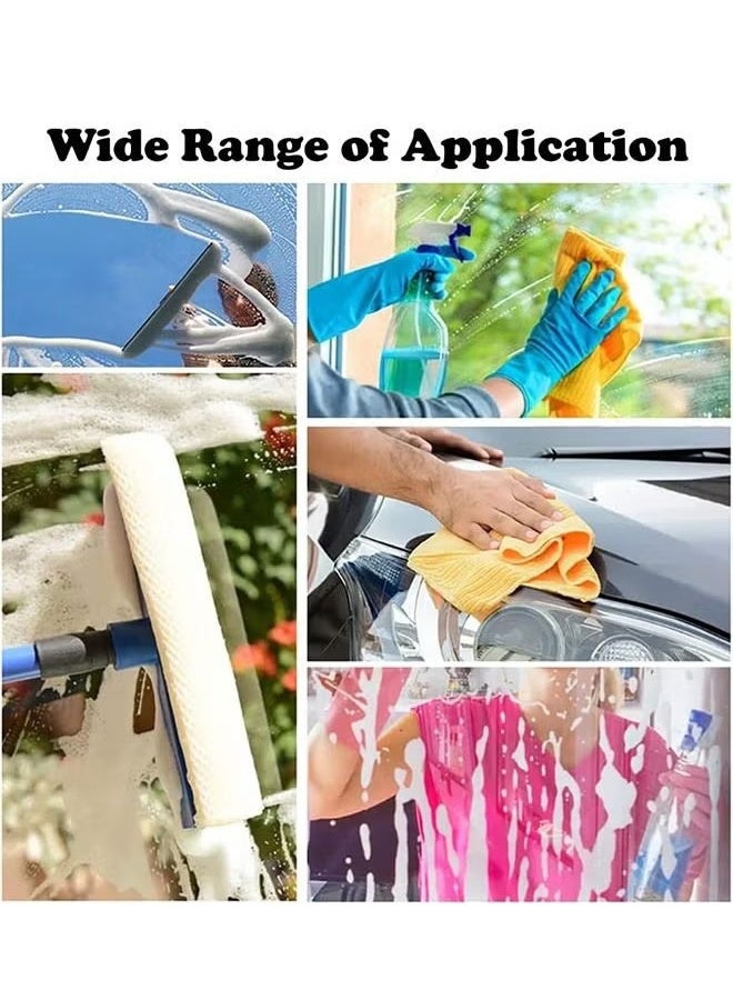 واي جيه أقراص غسيل الزجاج الأمامي للسيارة المكونة من 50 قطعة ، أقراص نظيفة مركزة لسائل ممسحة زجاج السيارة ، تزيل بقع الزجاج - Image 5