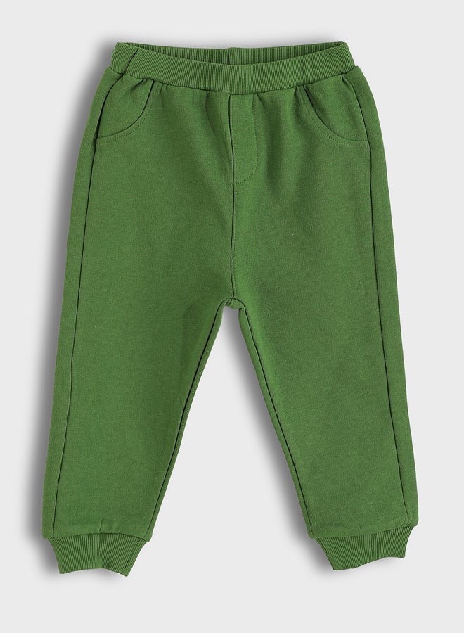 LC WAIKIKI Crew Neck Lion King Printed Baby Boys' Sweatshirt and Pants 2 Pack Set - Image 3