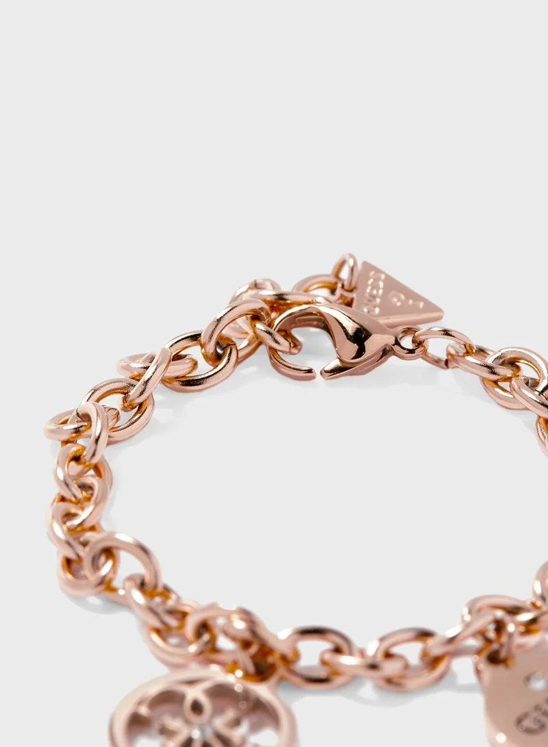 GUESS Crystal Charms Bracelet