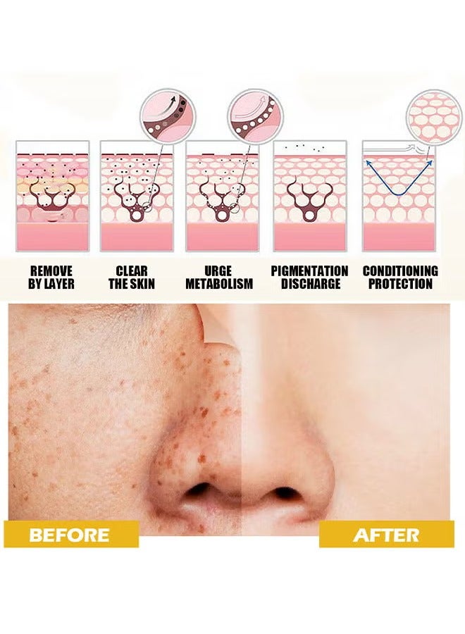 EELHOE 100% Turmeric Extract Facial Toner, Dark Spot Correcting Toner For Face, Reduces Hyperpigmentation, Antil Aging Linghten Spots Age Spots, Sun Spots And Improves Skin Tone, Calming And Smoothing Skin - Image 4