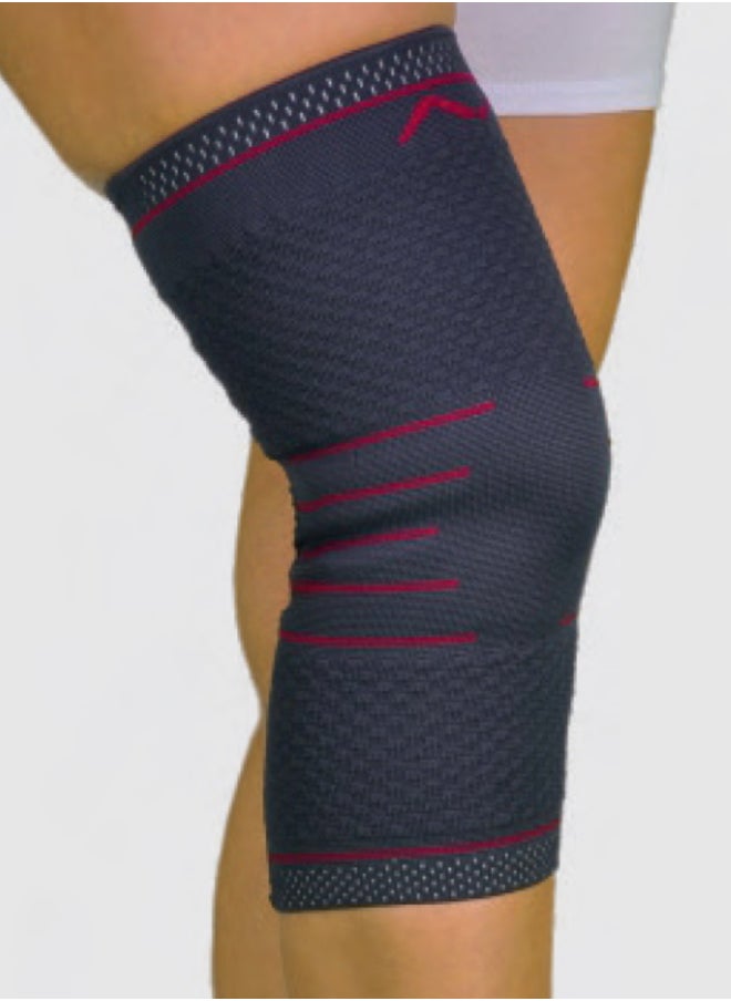 AID PLUS Elastical Knee Support (XL) – Flexible, Breathable Knee Brace for Pain Relief, Joint Stability & Daily Comfort | Ideal for Injury Recovery & Light Activity | SKU: 60845 