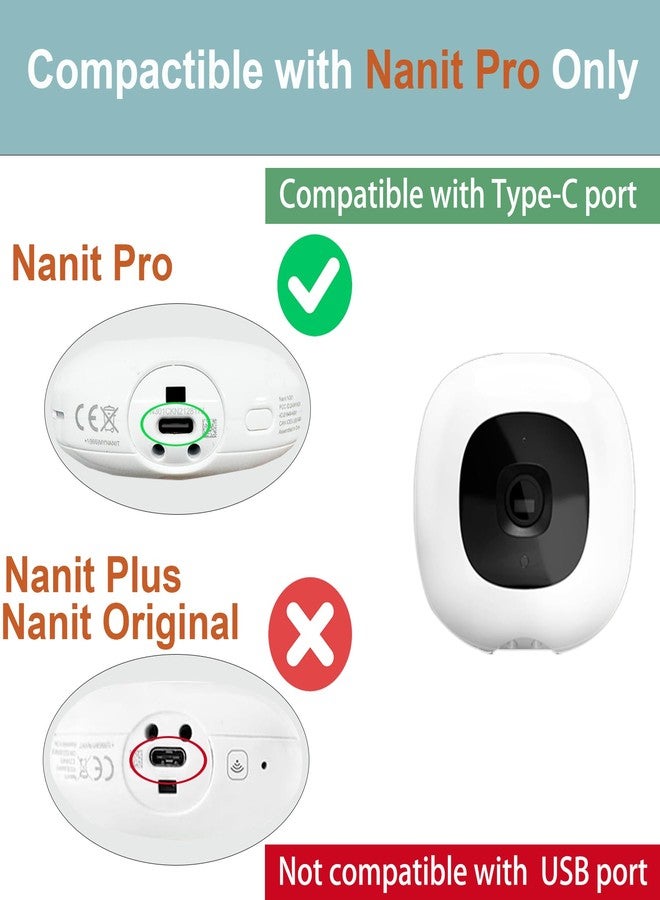 EYSAFT Flex Multi-Stand for Nanit Pro Baby Monitor, Wall Mount for Nanit Pro Baby Monitor,Portable Travel Stand Pro White (Camera not Include) - Image 5