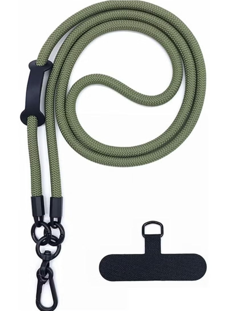 120cm Cell Phone Lanyard, Crossbody Rope, Around the Neck Wrist Strap for Most Smartphone Case, Headset Keychain, Offices - Image 2