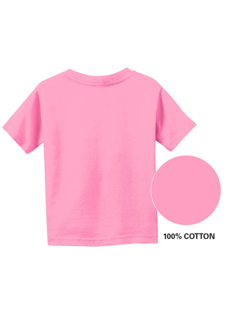 Turkey Girls T-Shirt For Kids | Pink Tee With Istanbul Crescent And Star Print | Soft Cotton Round Neck Short Sleeve | Fun Turkish Design For Little Explorers - Image 5