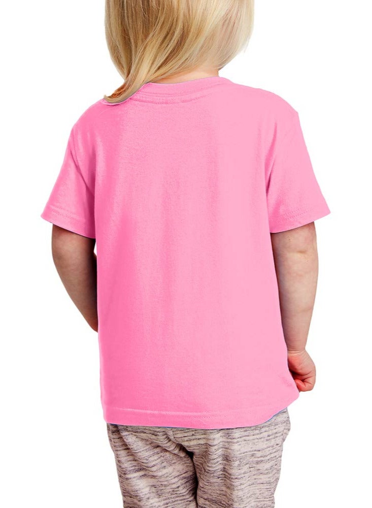 Turkey Girls T-Shirt For Kids | Pink Tee With Istanbul Crescent And Star Print | Soft Cotton Round Neck Short Sleeve | Fun Turkish Design For Little Explorers - Image 2