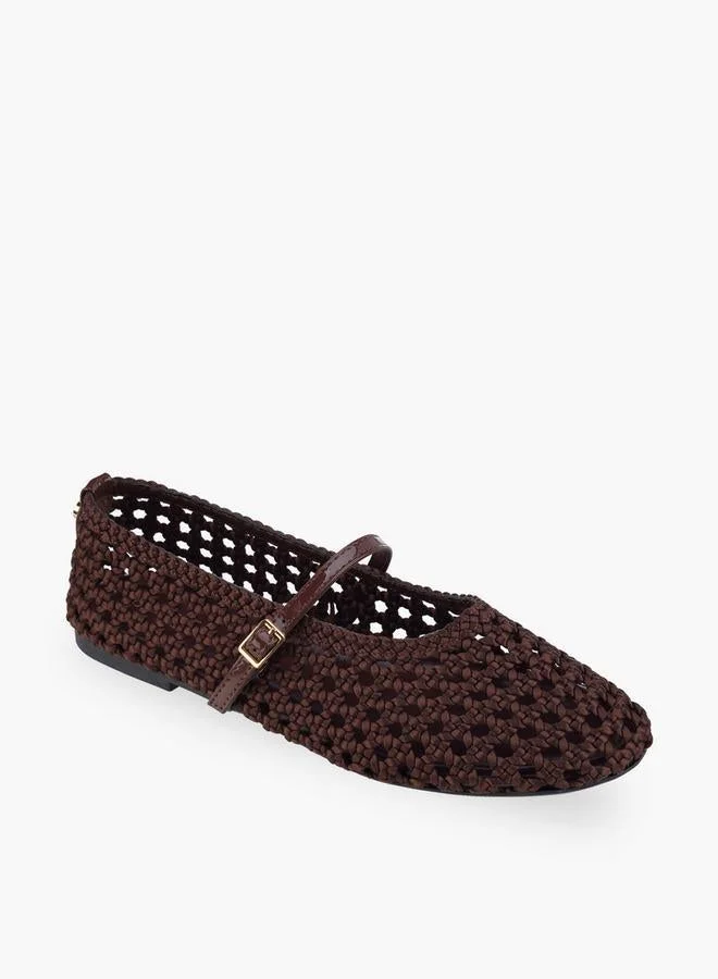 سيليست Women Buckle Closure Mary Jane Shoes