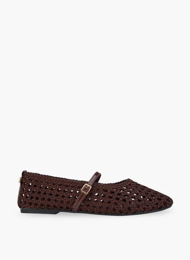 سيليست Women Buckle Closure Mary Jane Shoes