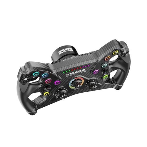 MOZA KS Steering Wheel 300mm Butterfly Style GT Racing Wheel, Fully Customizable Sim Racing Gaming Simulator, Compatible with 3rd-Party Bases via Hub - Image 4