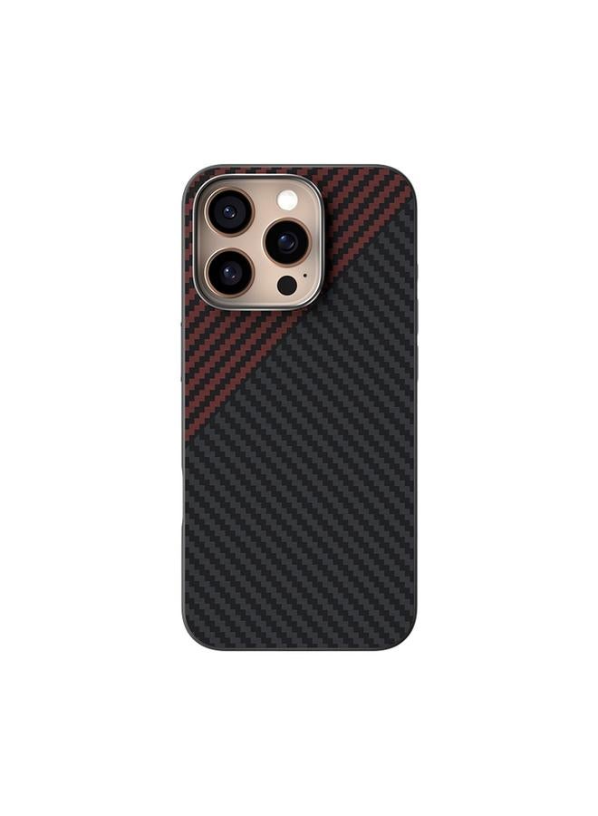 Zaboon Case For iPhone 13 Pro Max ABEEL C Carbon Fiber Series 6D Micro Relief MagSafe Phone Case - Image 2