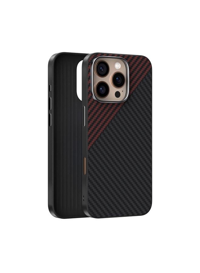Zaboon Case For iPhone 13 Pro Max ABEEL C Carbon Fiber Series 6D Micro Relief MagSafe Phone Case - Image 1