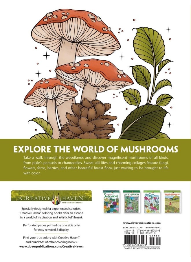 Dover Creative Haven The Art of Mushrooms Coloring Book - pzsku/Z11C5174B603F2DFEE4C7Z/45/_/1737873642/2b6ccb3d-d278-49f7-b8f0-90e61a08d6b7