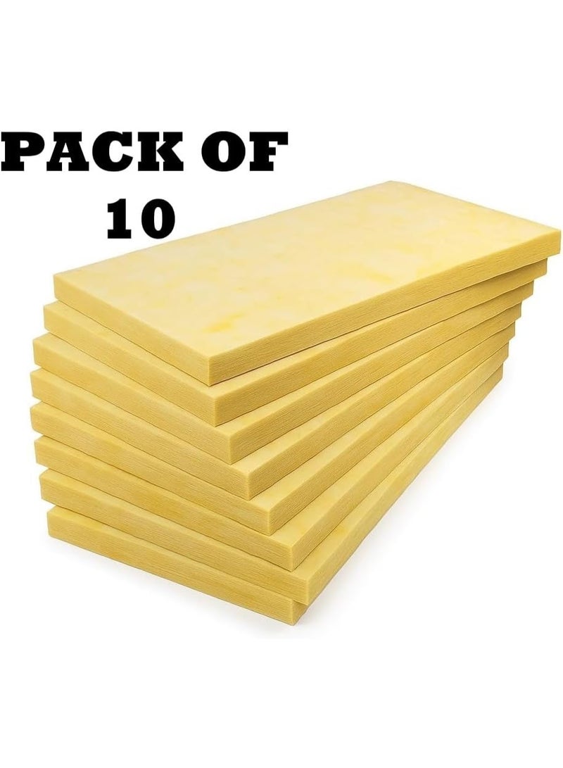 Biella عزل حراري من صوف الصخور 150 سم معامل تقليل الضوضاء وعزل الصوت في الغرف لفة عزل مقاومة للماء لوح عزل من صوف معدني عالي الحرارة إلخ. عبوة من 8 - Image 2