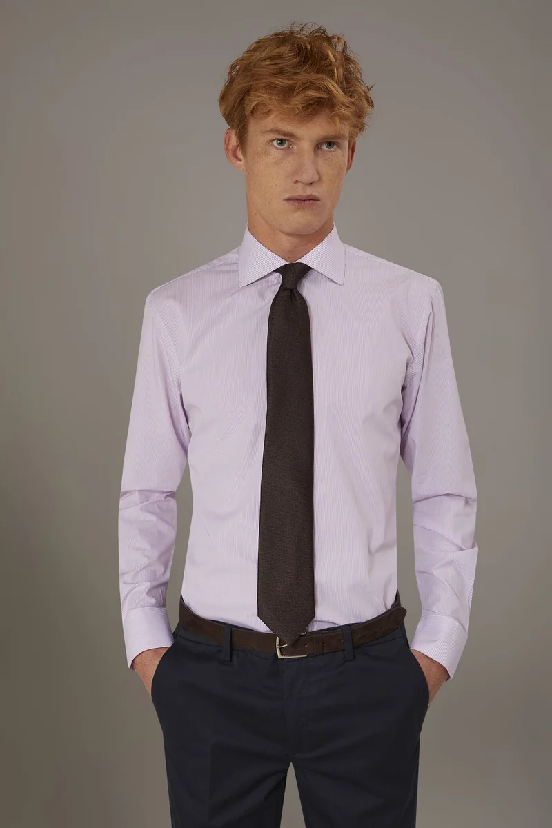 Classic shirt - White/Rose
