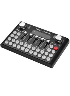ELTRAZONE F007 Sound Card Microphone Mixing Console Live Broadcast Singing  - Image 1