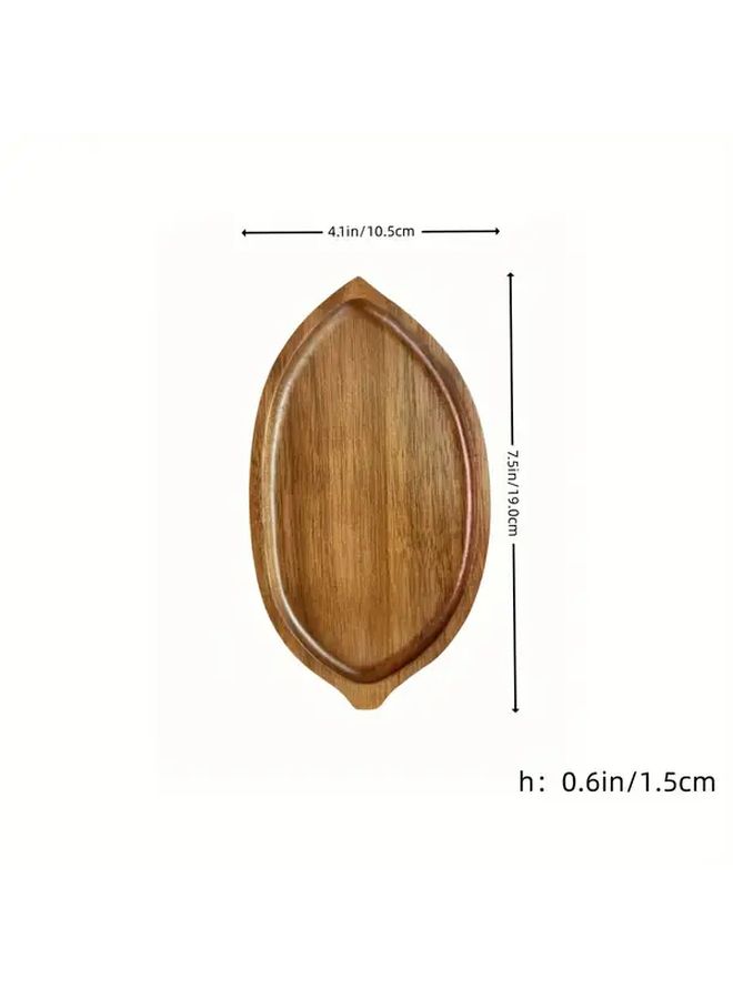 Fine Extension Japanese Rectangular Wooden Sushi Plates For Home And Restaurant Dining - Image 4