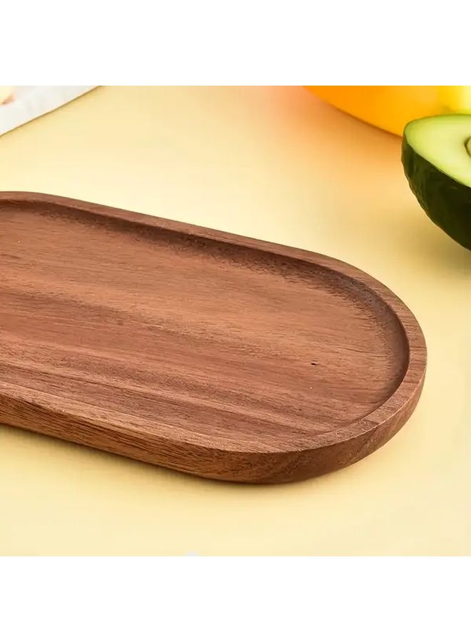 Fine Extension Japanese Rectangular Wooden Sushi Plates For Home And Restaurant Dining - Image 2