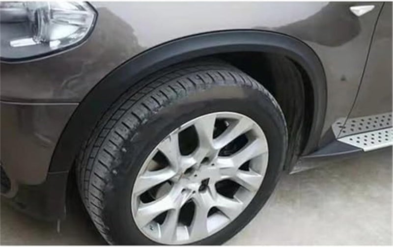 Yurefax Black Wide Body Wheel Arch Trim for BMW E70 X5 - Image 5