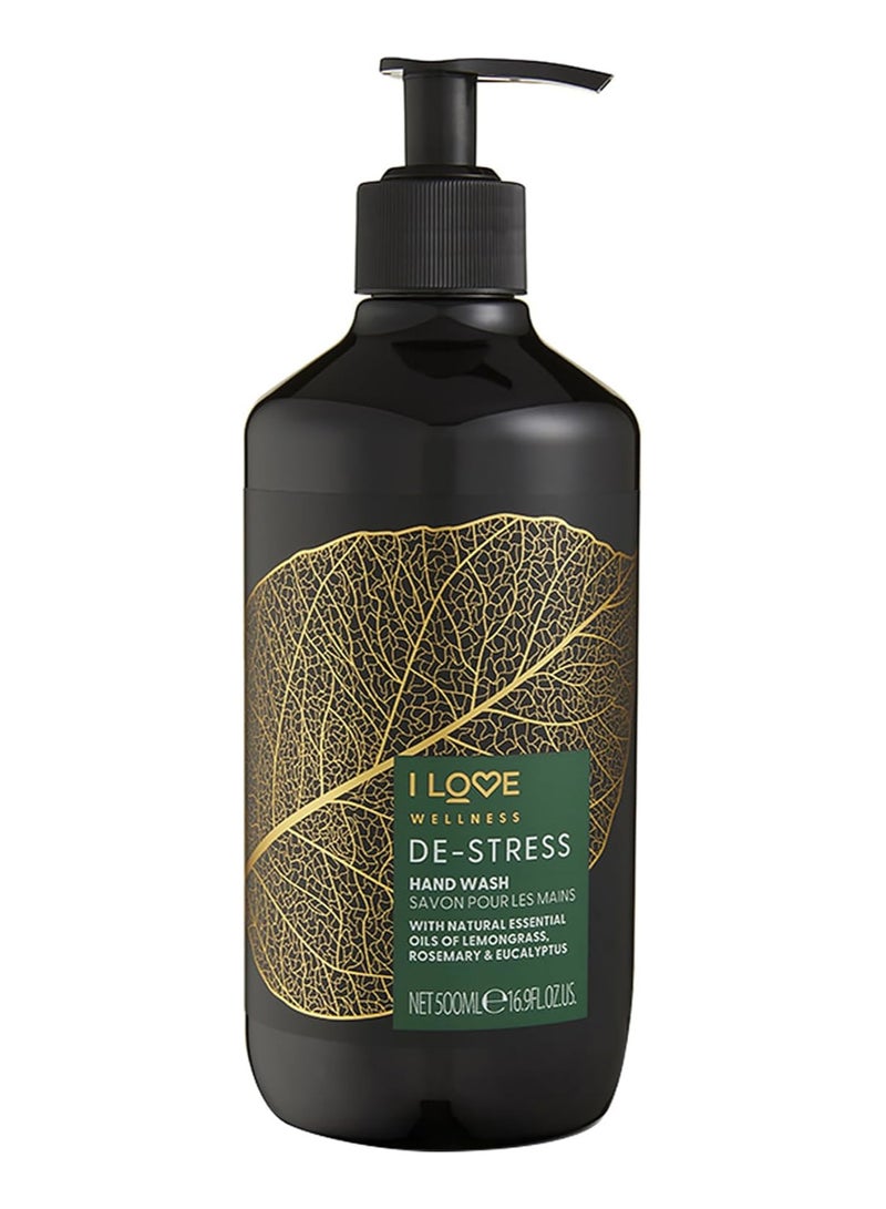I LOVE Wellness De Stress Hand Wash 16.9 oz - Image 1