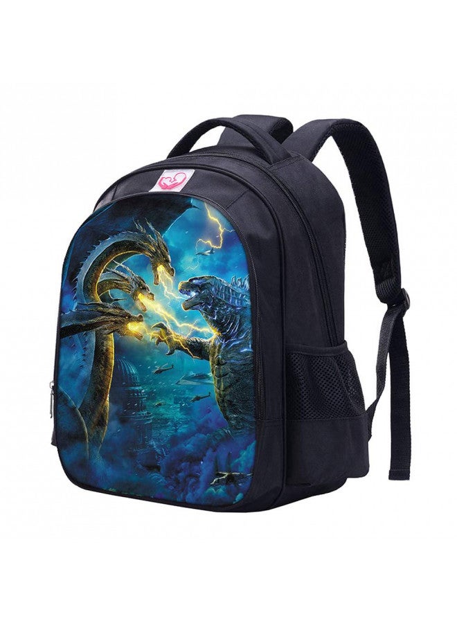 MATMO Monster Dragon Backpack Monster Dragon Backpacks for Boys School Backpack Kids Bookbag (Monster Dragon Backpack 13) - Image 1